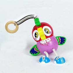 Деревянная фигурка попугая Кеши (Играем вместе, SJ-Ksim) - миниатюра