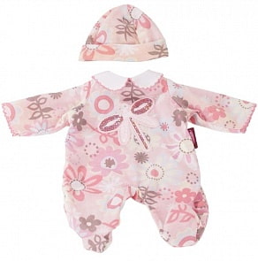 Набор одежды для куклы Цветочная поляна – Комбинезон и шапочка, 43-46 см (Gotz, 3402932)
