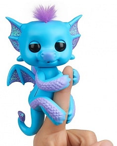 Интерактивная игрушка – Дракон Тара. 12 см, Fingerlings (WowWee, 3581)