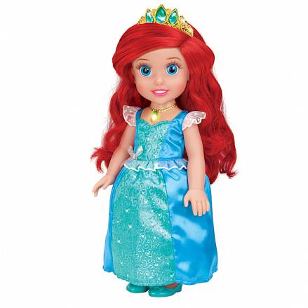 Интерактивная кукла принцесса Ариэль, 37 см., озвученная, амулет светится 