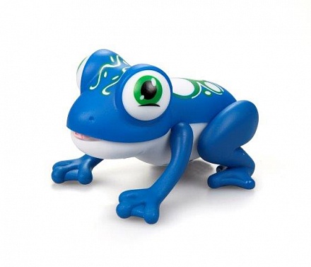 Интерактивная игрушка - Лягушка Глупи, синяя 
