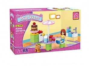 Конструктор с фигуркой и аксессуарами, 54 детали (Ausini, 24203)