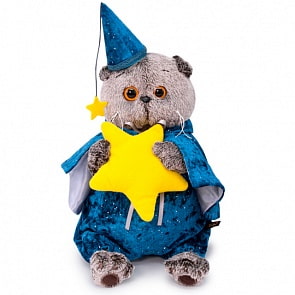 Мягкая игрушка – Басик Звездочет, 19 см (Budi Basa, Ks19-112)