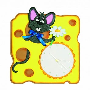 Набор для творчества - Часы - Мышонок (Волшебная мастерская, ЧФ-07)
