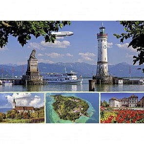 Пазл - Боденское озеро, 1000 деталей (Ravensburger, 19460)