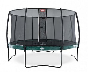 Батут Berg Elite Green 430 с защитной сеткой Deluxe (Berg, 37.84.07.00)