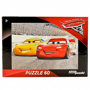 Пазл – Тачки 3, 60 деталей (Step Puzzle, 81171)