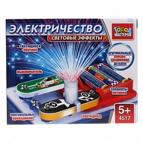 Электронный конструктор - Световые эффекты (Город Мастеров, KY-4517-Rsim)