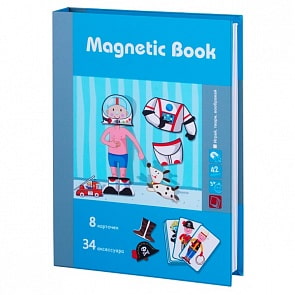 Развивающая игра из серии Magnetic Book - Интересные профессии (Magnetic Book, TAV029)
