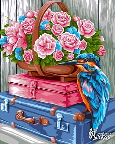 Рисование по номерам на холсте - Время путешествий (Фабрика Творчества, B091)