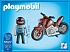 Игровой набор Коллекция мотоциклов - Коричневый мотоцикл  - миниатюра №1