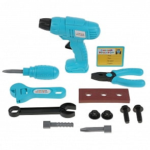 Набор строительных инструментов - Синий Трактор (Играем Вместе, 1703K162-R)