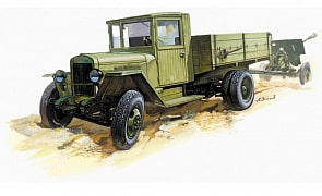 Подарочный набор - Модель для склеивания - Грузовик ЗиС-5 (Звезда, 3529П)