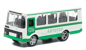 Автобус ПАЗ 3205 Автогор, свет, звук 1:43 (Технопарк, CT11-257-2)