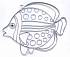 Витражи-Брелоки, 3 шт: рыбка, лебедь, бабочка  - миниатюра №2
