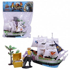 Корабль пиратский (Junfa Toys,  15998-2)