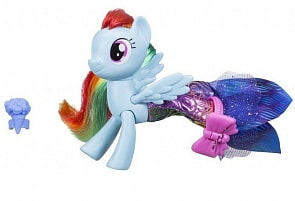 My Little Pony. The Movie. Мерцание - Радуга Дэш с аксессуарами (Hasbro, c1828-c0681)