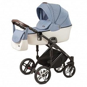 Детская коляска Nuovita Carro Sport 2 в 1, цвет Denim bianco/Джинсово-белый (Nuovita, CARROSPORT_759)