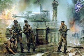 Модель для склеивания - Немецкие танкисты (Звезда, 3614з)