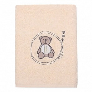 Полотенце Мишка (Kidboo, 00-0013354 бежевый)