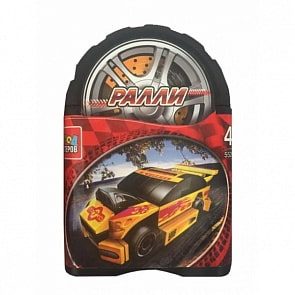 Конструктор из серии Ралли - Спорткар, 60 деталей в банке (Город Мастеров, BL-5520-Rsim)