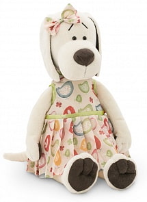 Мягкая игрушка Life - Собачка Лапуська. Ранняя пташка, 30 см (Orange, OS620/30)