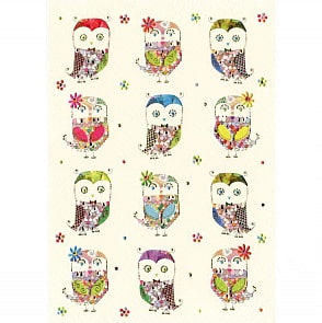 Открытка - Совы в рядах (Turnowsky, MO5863k)