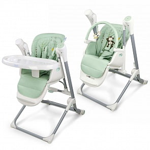 Стул-качели Nuovita Unico Leggero, Giraffa verde / Зеленый жираф (Nuovita, NUO_TY868_530)