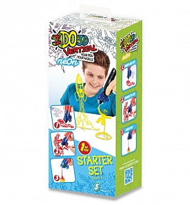 Ручка 3D Вертикаль – Космос, желтая неоновая (Redwood, 155837N)