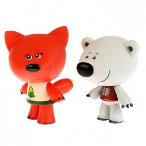 Фигурки Мимимишки - Тучка и Лисичка на блистере (Играем вместе, F-30R)