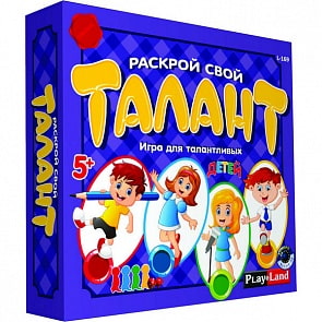 Настольная игра - Раскрой свой Талант (Play Land, L-169)