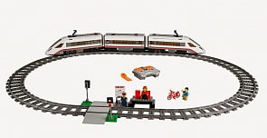 Lego City. Скоростной пассажирский поезд (Lego, 60051-L) Lego City. Скоростной пассажирский поезд (Lego, 60051-L)