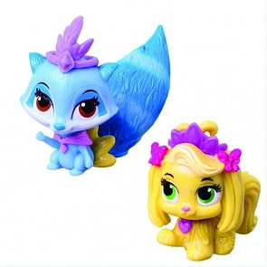 Мини-набор Королевские питомцы. Енот Василёк и щенок Ромашка. Питомцы Покахонтас и Рапунцель (Blip Toys, 20775/20806)