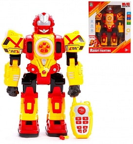 Робот на р/у – Боевой, 31 см, 8 дротиков, свет и звук (Наша игрушка, KD-8811A)