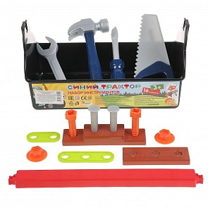 Набор строительных инструментов - Синий Трактор (Играем Вместе, B1919799-R)
