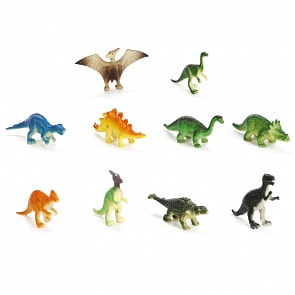 Набор из 12 динозавров - Рассказы о животных, 6 см (Играем вместе, HB9613-12)