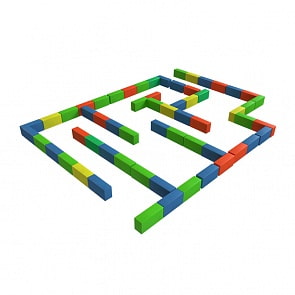 Мягкий игровой Лабиринт миди, поролон (Romana, ДМФ-МК-60.96.05)