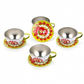 Набор посуды - Шарлотта Земляничка, 8 предметов (Играем Вместе, H1688-R3sim)