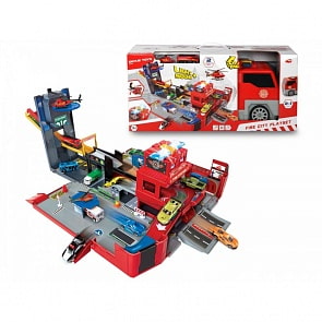 Складная пожарная станция-машина, 49 см, свет и звук (Dickie Toys, 3719005)