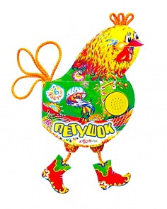 Книга музыкальная из серии Ладушки – Петушок (Азбукварик, 906764-60-7)