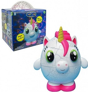 Ночник-проектор – Лампики. Единорог, свет  (1toy, Т16361)