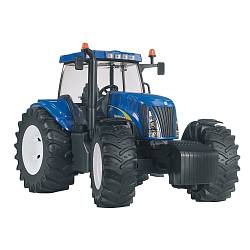 Трактор Bruder New Holland T8040 (Bruder, 03-020) - миниатюра