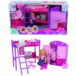 Кукла Еви + спальня (Simba, 5730878)