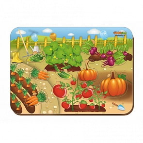 Деревянный вкладыш - Овощи (Сибирский Сувенир, 011601)