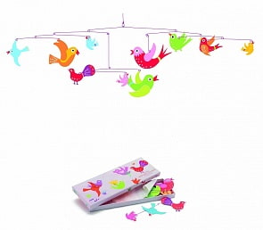 Мобиль – Красочный полет (Djeco, DD04311k)