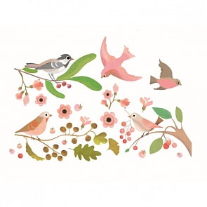 Наклейки на окна - Птицы (Djeco, DD05052)