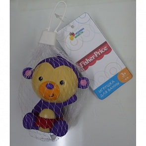 Игрушка для купания – Обезьянка. Капитошка, Fisher-Price (Играем вместе, ST7-3sim)