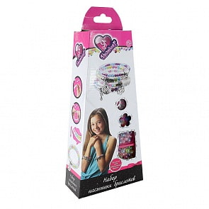 Набор для создания браслетов с элементами из металла - Я дизайнер (ABtoys, TAL08066)