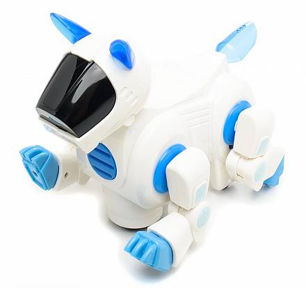 Собака-робот интерактивная, со световыми и звуковыми эффектами 