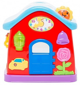 Интерактивная развивающая игрушка - Музыкальный дом (KIDDIELAND, KID051201)